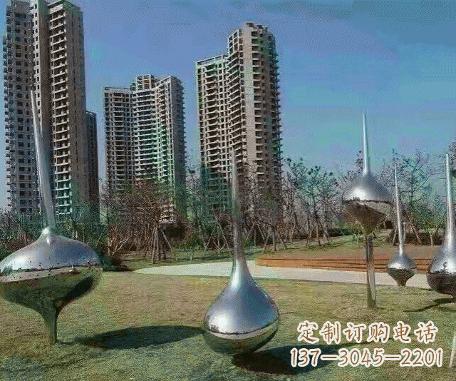 宜宾精致的不锈钢陀螺雕塑