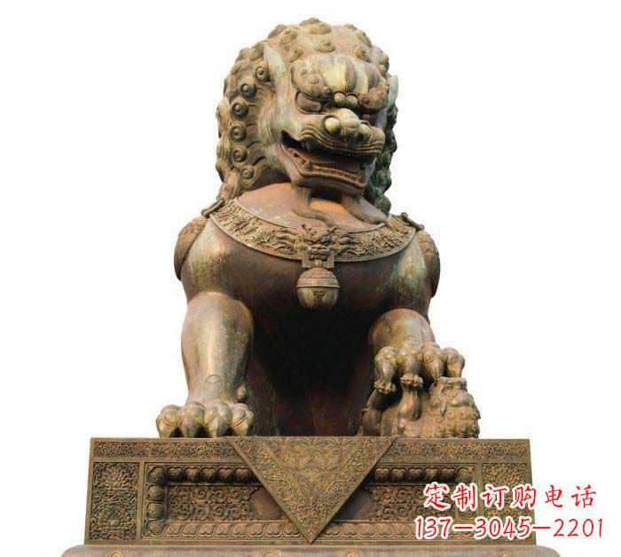 宜宾北京狮大型狮子铜雕