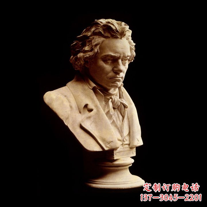 宜宾贝多芬钢琴雕塑-世界名人著名钢琴家