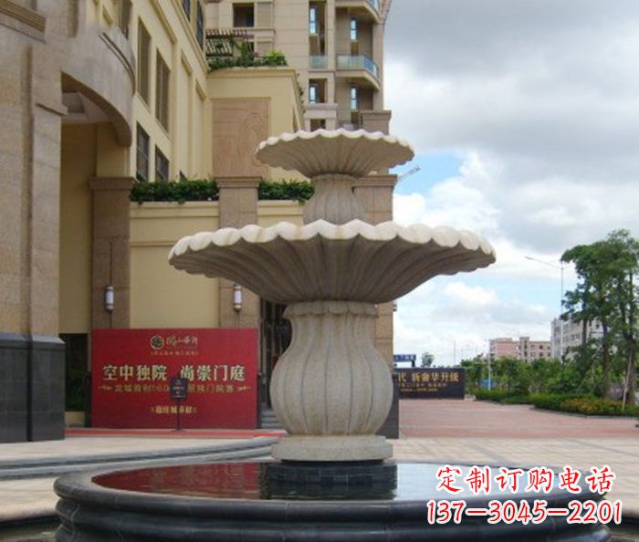 宜宾别墅景观欧式喷泉石雕 (5)