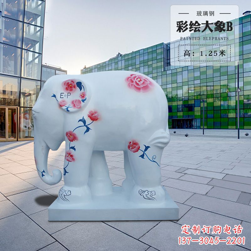 宜宾玻璃钢大象雕塑——传承古老文明的象征