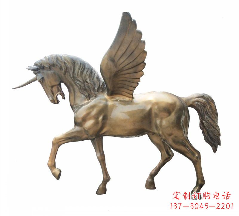 宜宾独角兽雕塑玻璃钢的艺术之美