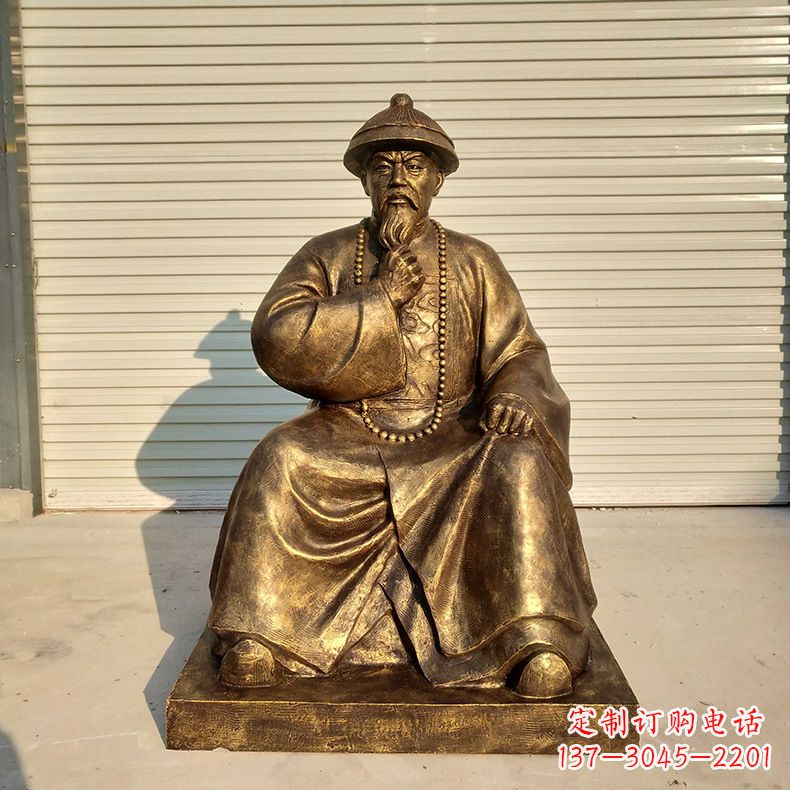 宜宾林则徐——玻璃钢仿铜雕像