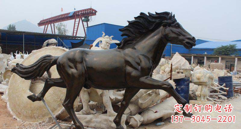 宜宾玻璃钢动物雕塑——精致而又充满动感
