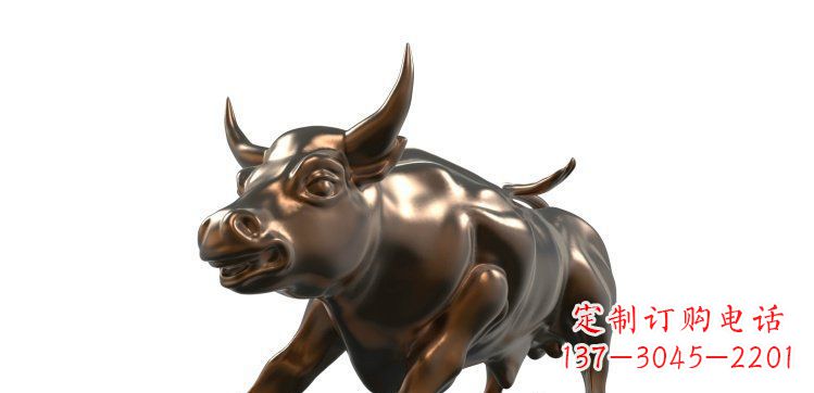 宜宾玻璃钢仿铜牛公园动物雕塑视觉盛宴