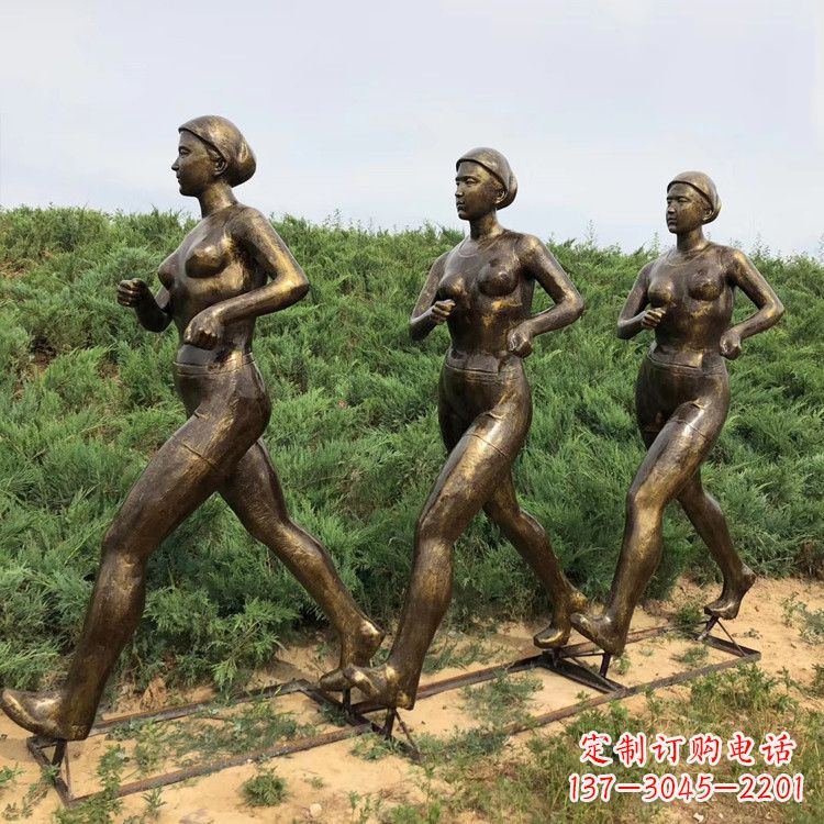 宜宾玻璃钢仿铜女人雕塑精致细腻的艺术品