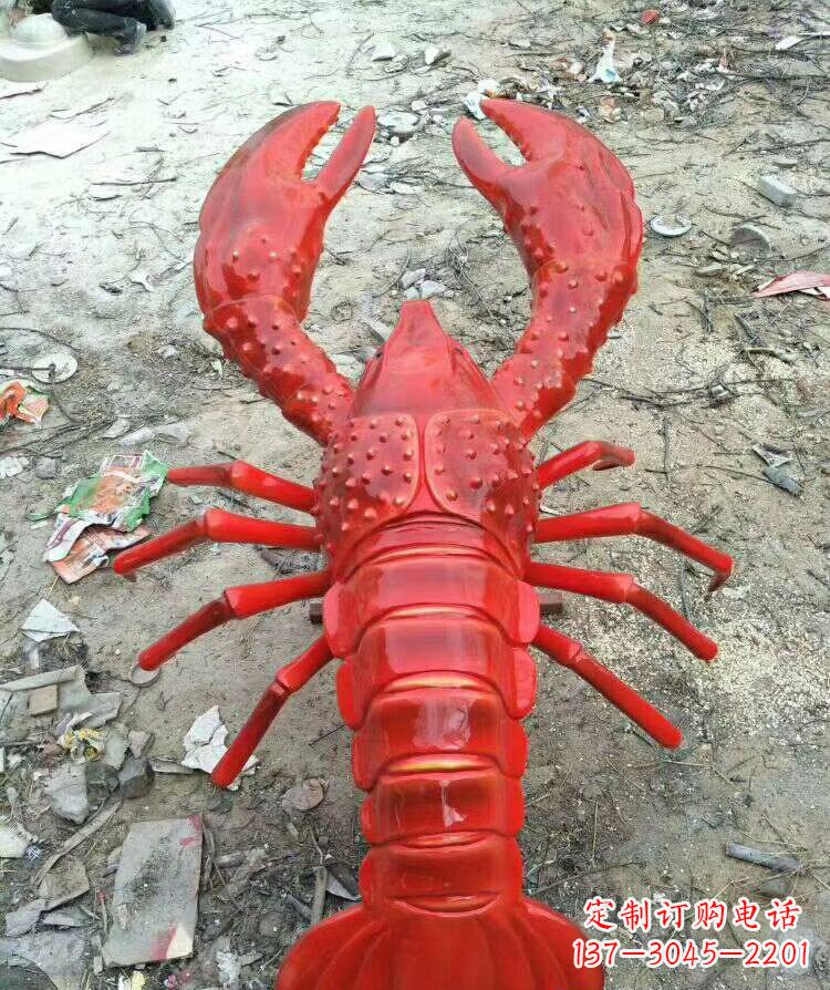 宜宾玻璃钢仿真龙冠动物雕塑
