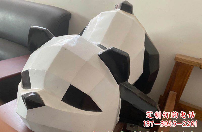 宜宾玻璃钢熊猫雕塑