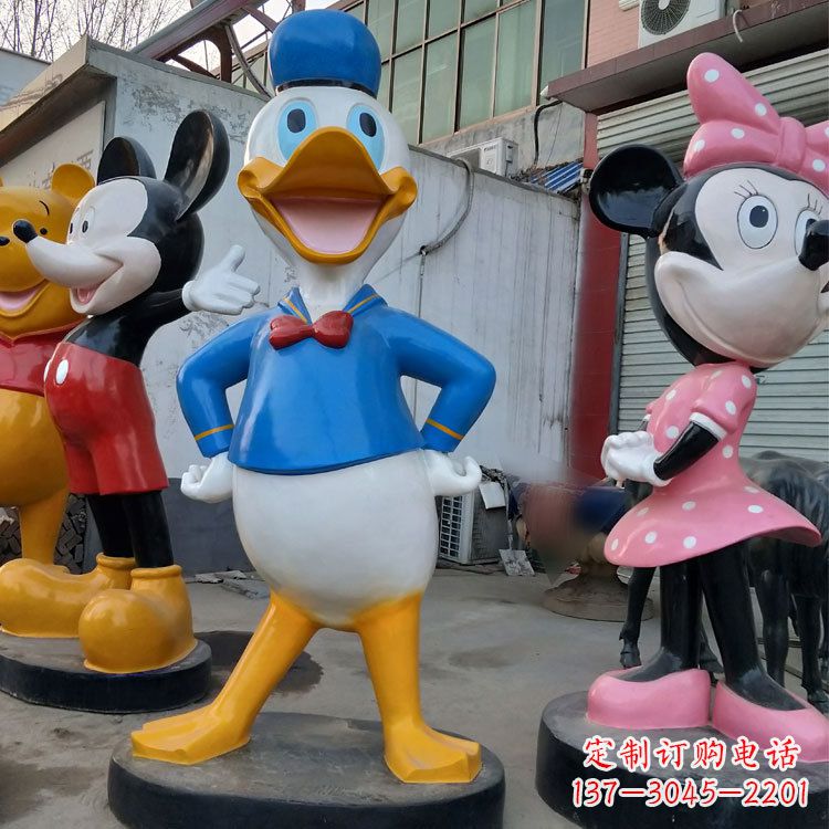 宜宾玻璃钢老鼠雕塑