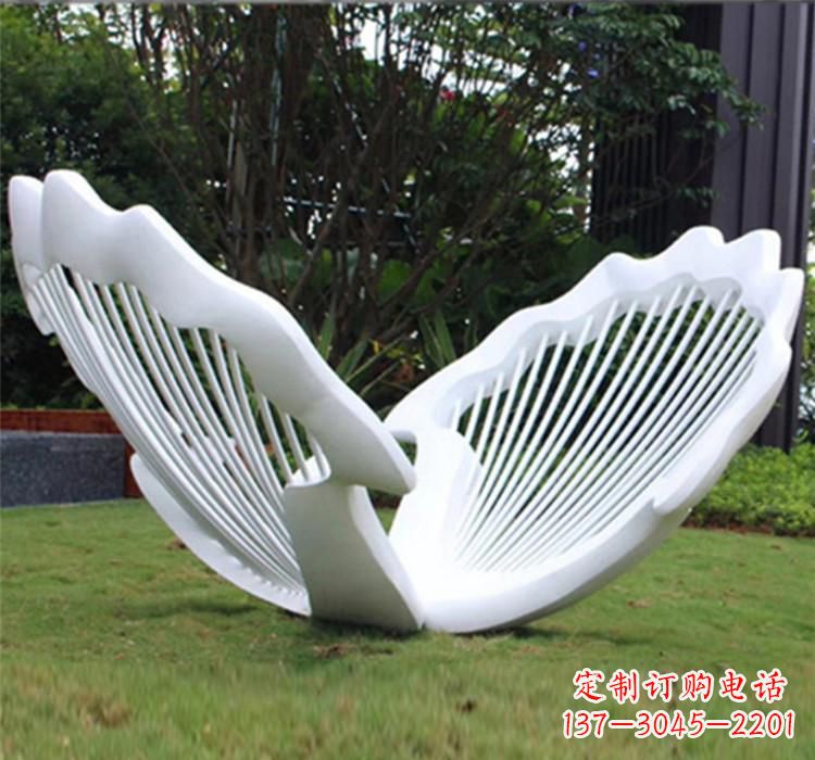 宜宾不锈钢贝壳雕塑