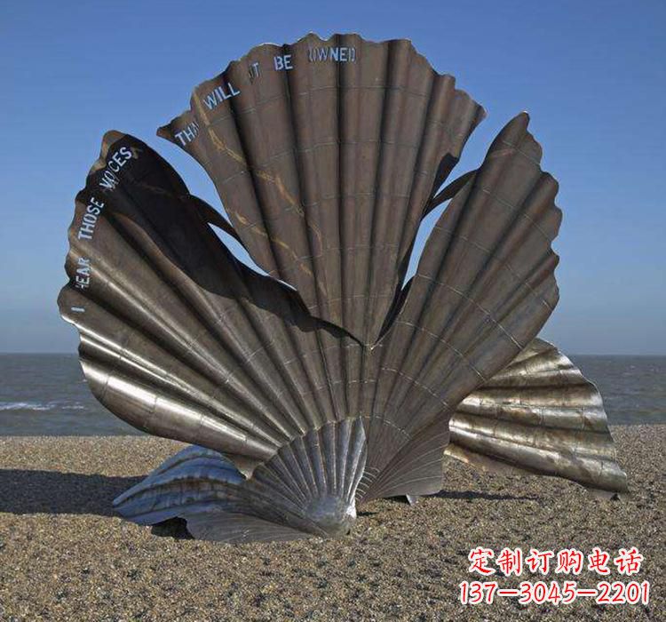宜宾不锈钢城市的扇贝雕塑——一座海洋文化的象征