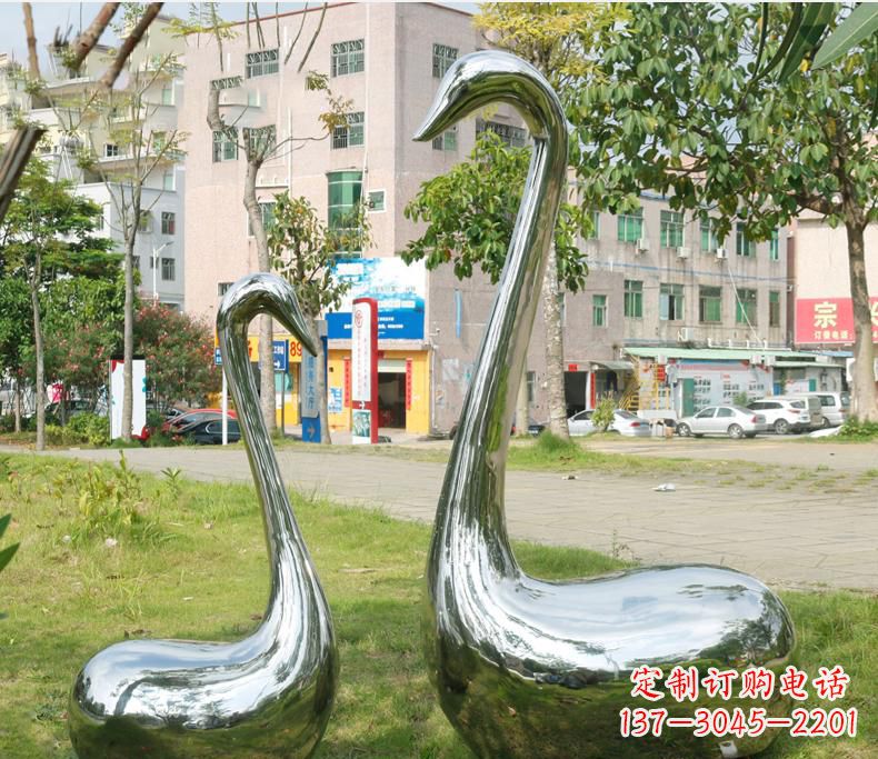宜宾不锈钢动物雕塑
