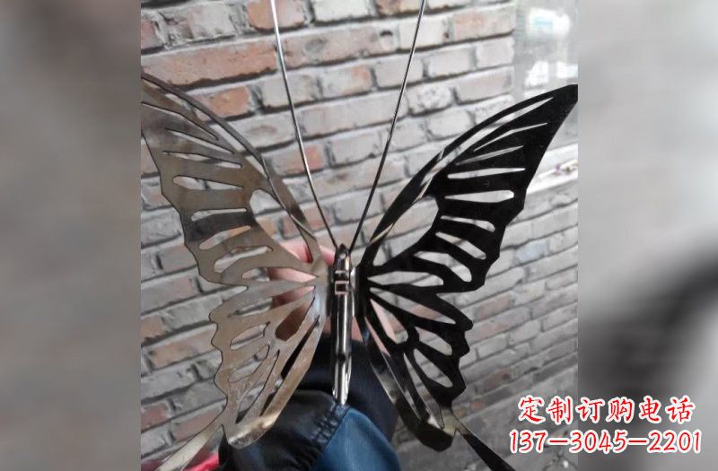 宜宾精美不锈钢蝴蝶雕塑