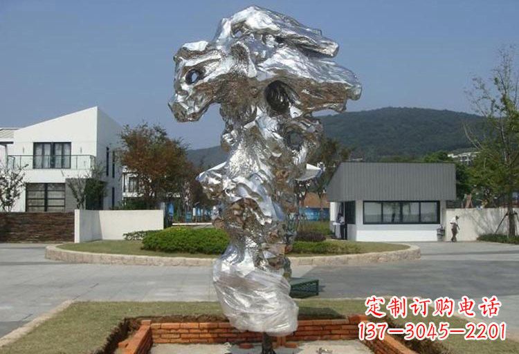宜宾不锈钢太湖石雕塑精美绝伦