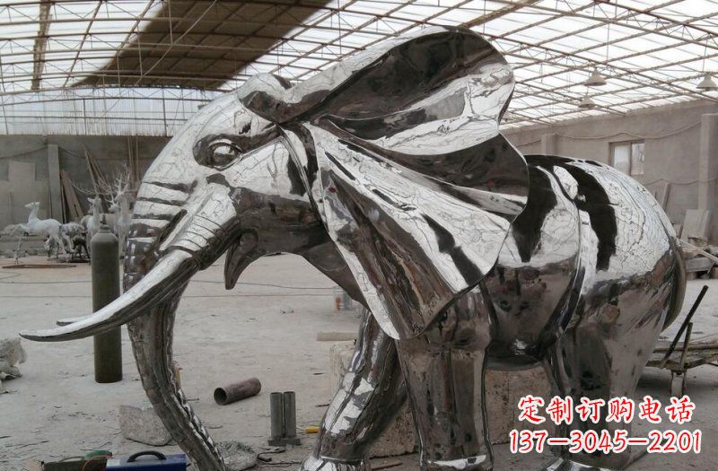宜宾不锈钢大象传承与美的结合