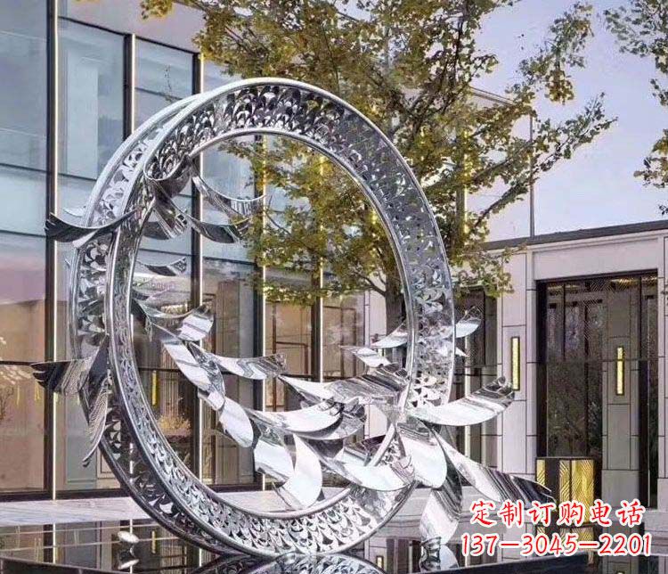 宜宾大雁雕塑象征着永恒的美丽