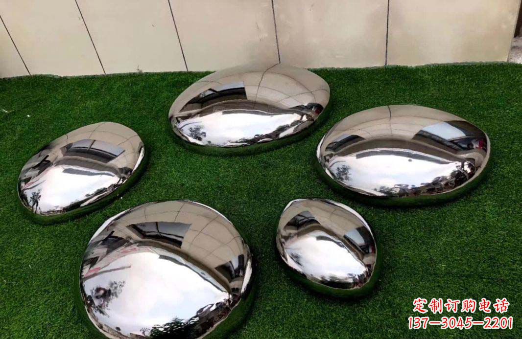 宜宾不锈钢鹅卵石雕塑艺术品的精致之美