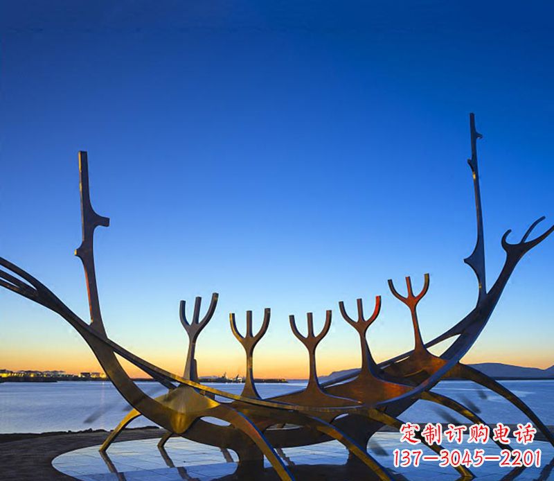 宜宾不锈钢帆船比赛运动雕塑