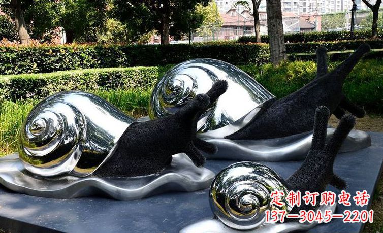 宜宾不锈钢蜗牛缔造美丽园林