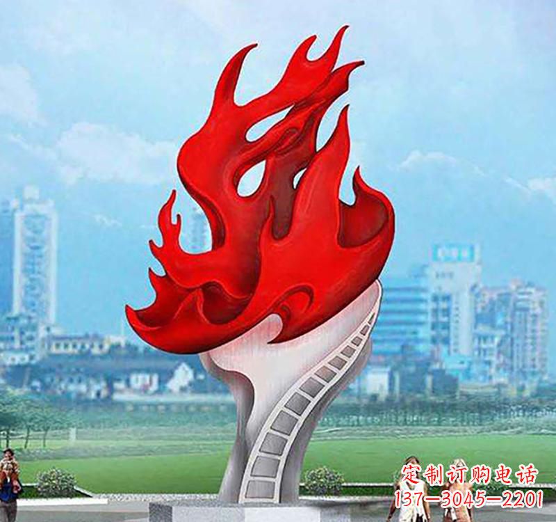 宜宾不锈钢火炬照亮未来