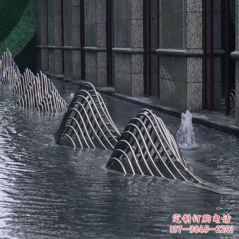 宜宾不锈钢假山雕塑精美外形,百变造型