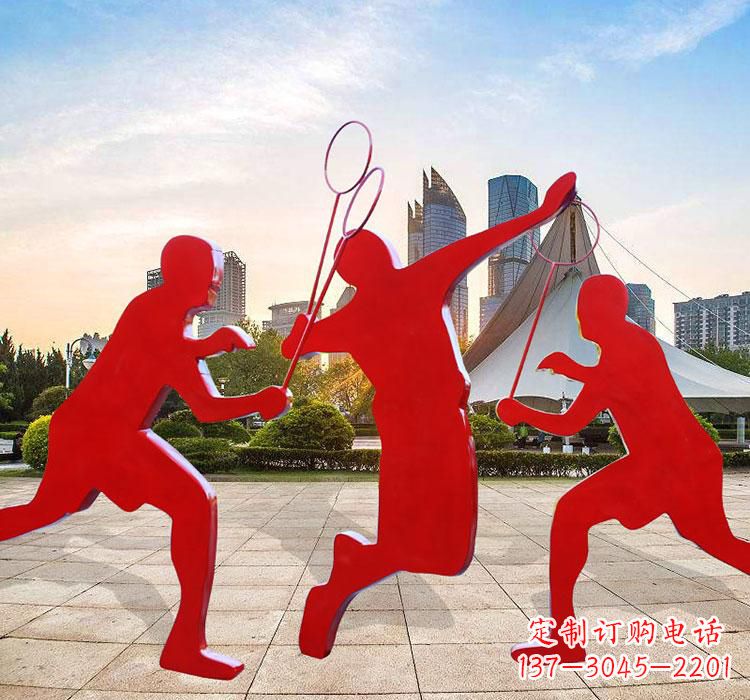 宜宾不锈钢羽毛球雕塑艺术与运动的完美结合