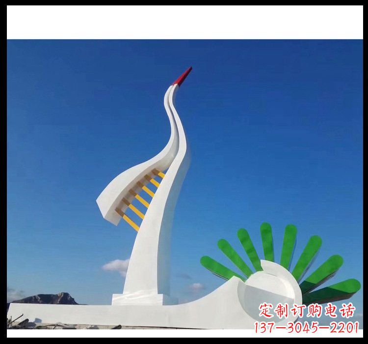 宜宾不锈钢松树雕塑,美轮美奂