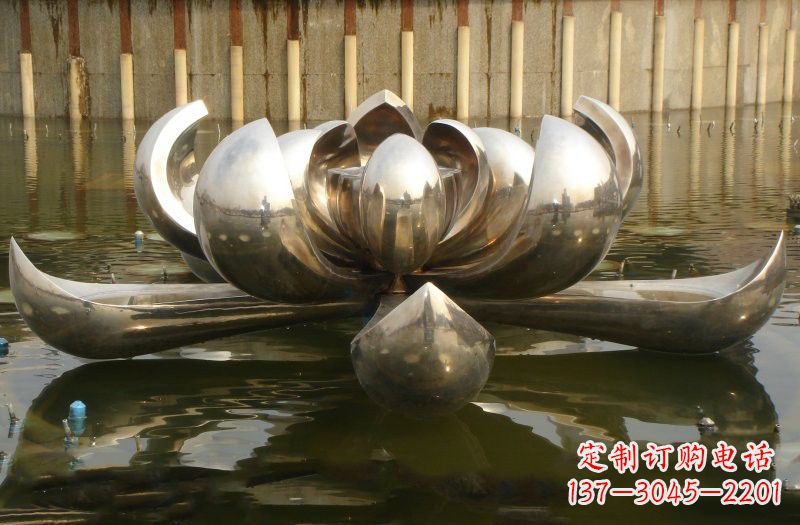 宜宾不锈钢莲花喷泉雕塑艺术精品的传承