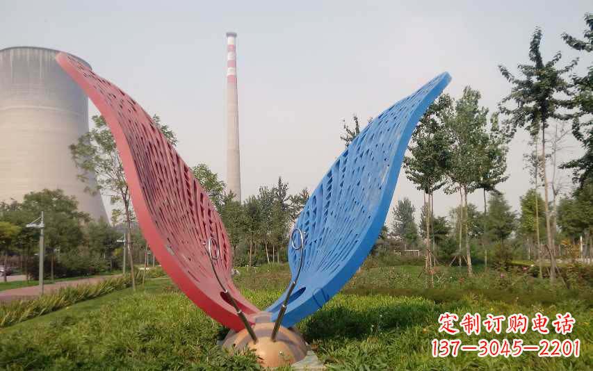 宜宾不锈钢镂空七星瓢虫雕塑