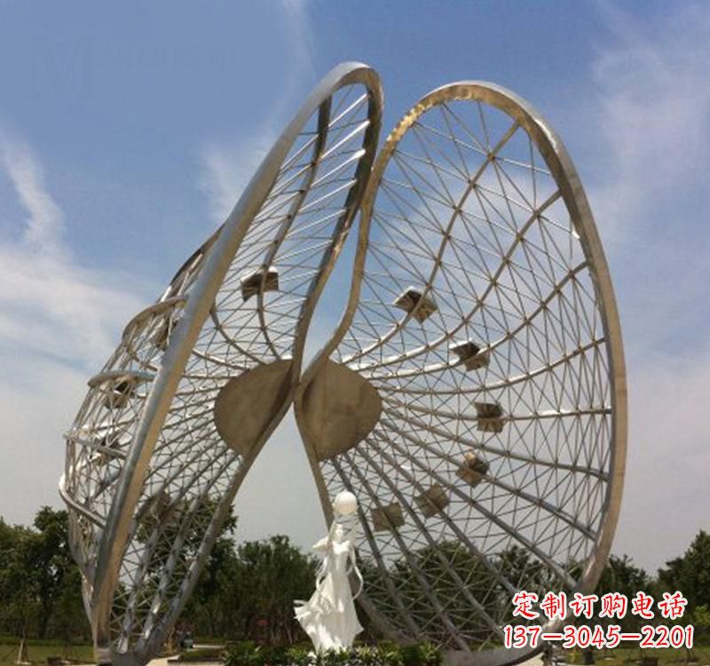宜宾不锈钢美陈贝壳雕塑精美的艺术品