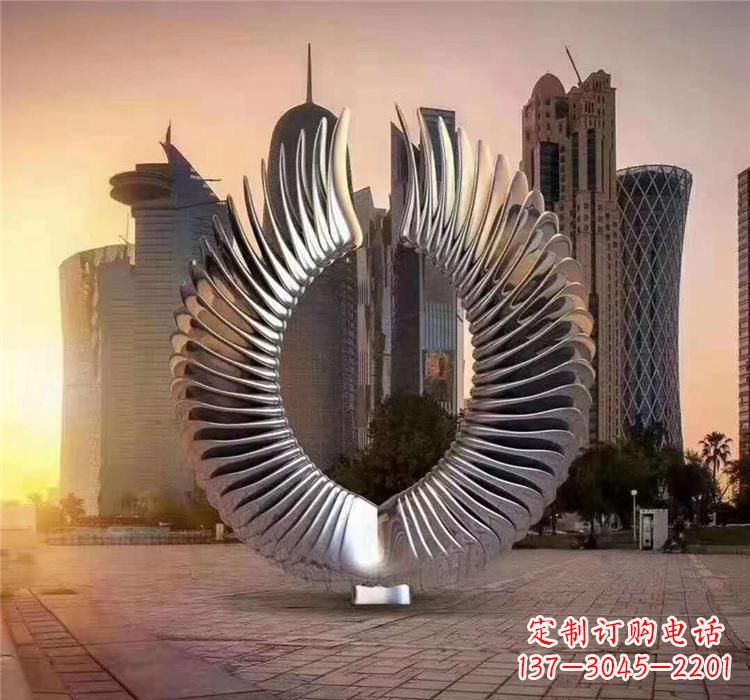 宜宾不锈钢喷泉雕塑2