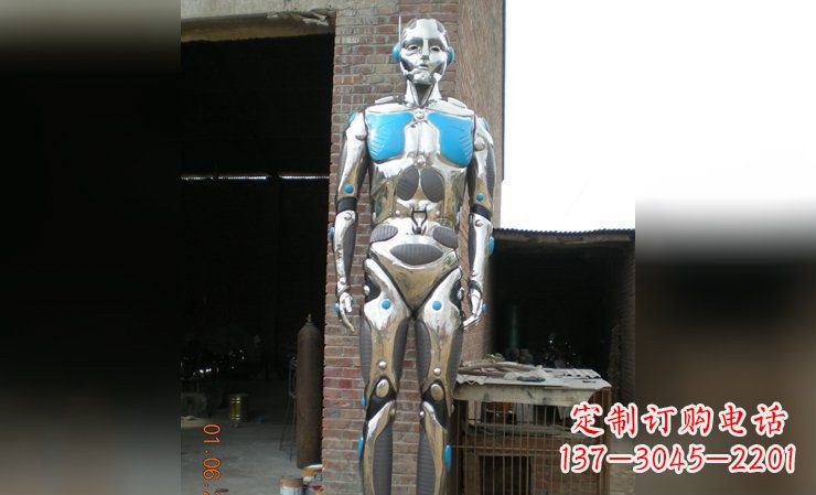 宜宾不锈钢人体雕塑