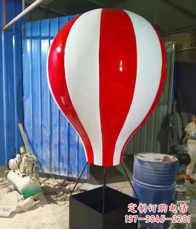 宜宾新题目美丽的不锈钢气球雕塑