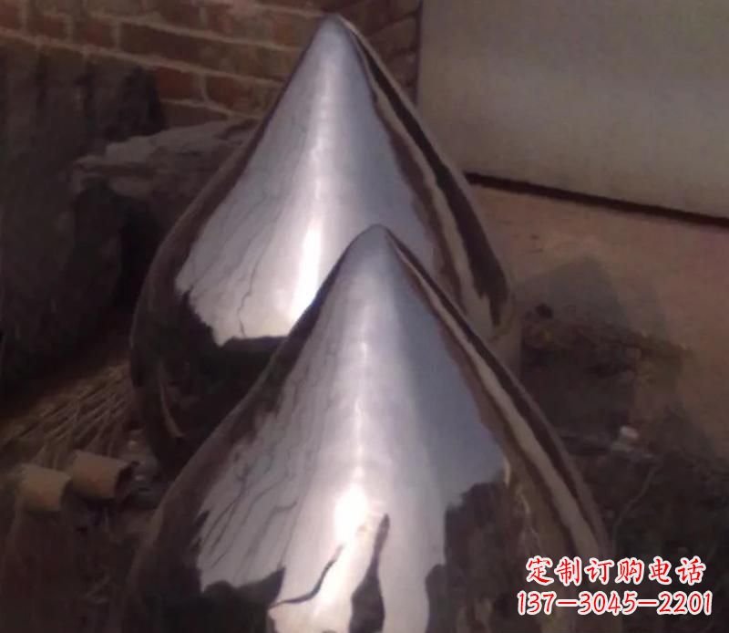 宜宾不锈钢水滴雕塑