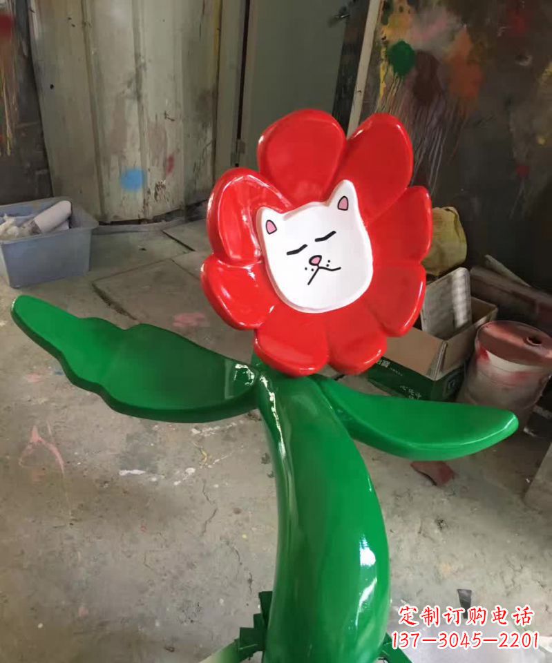 宜宾不锈钢太阳花雕塑美丽的景观装饰