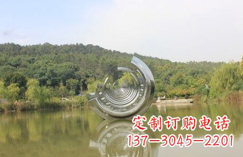 宜宾不锈钢园林抽象齿轮雕塑
