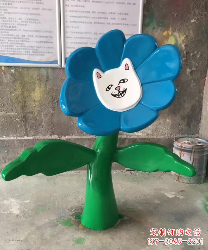 宜宾不锈钢装饰太阳花雕塑—给城市添彩