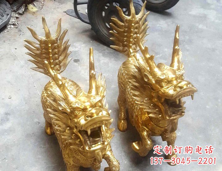 宜宾麒麟雕塑东方之瑰宝