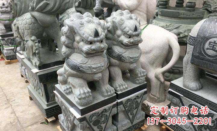 宜宾瑞士狮子门口雕塑