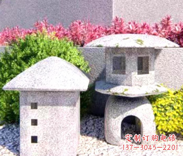 宜宾草坪大理石石灯雕塑的传统文化