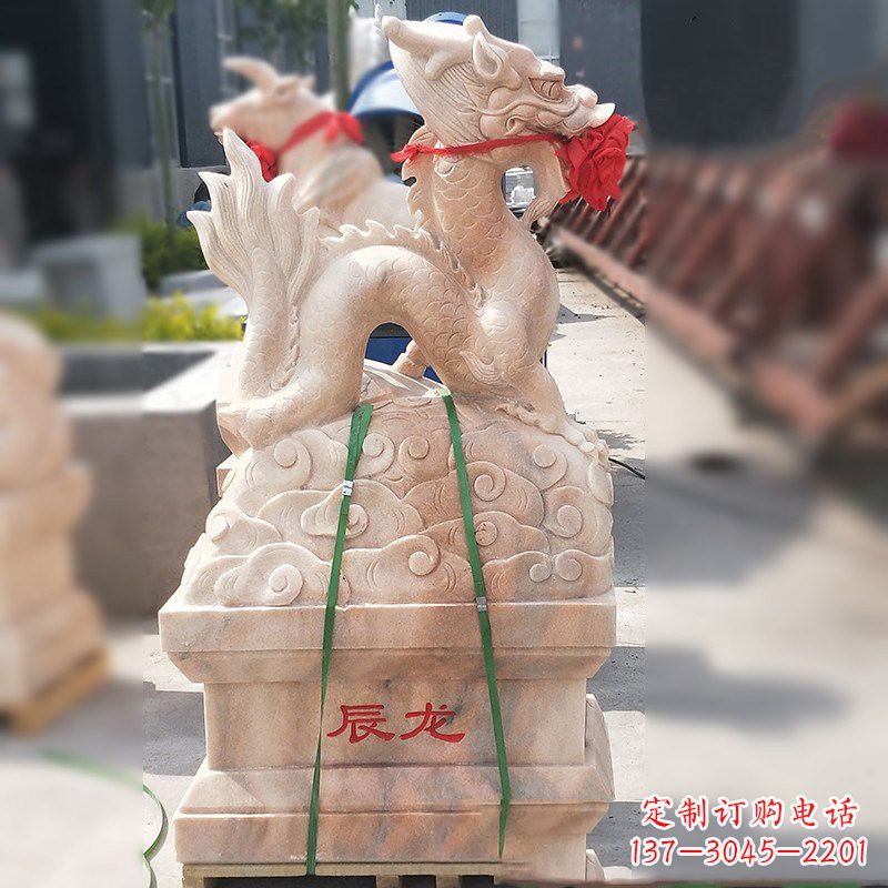宜宾龙雕塑融合古典与现代