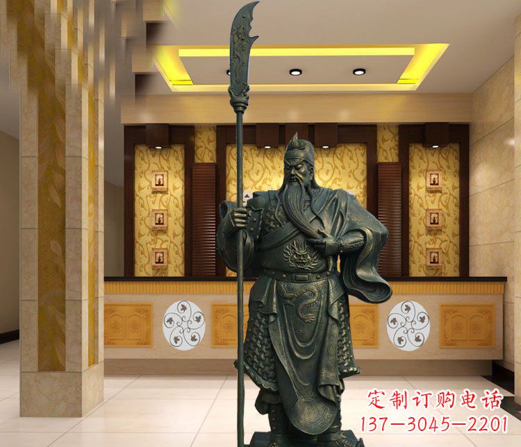 宜宾关公雕塑——传承弘扬中华文化
