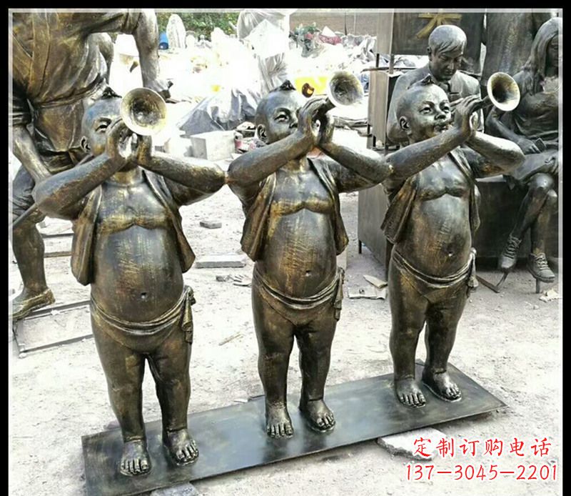 宜宾儿童雕塑弘扬传统文化