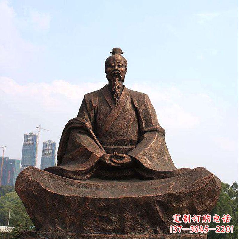 宜宾葛洪雕塑传承历史、弘扬文化