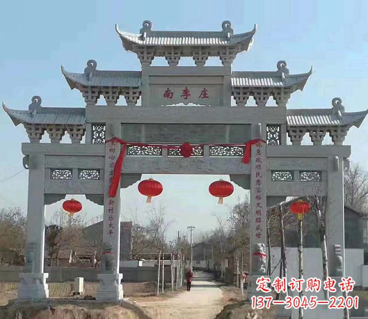 宜宾祠堂石牌坊雕塑艺术精粹