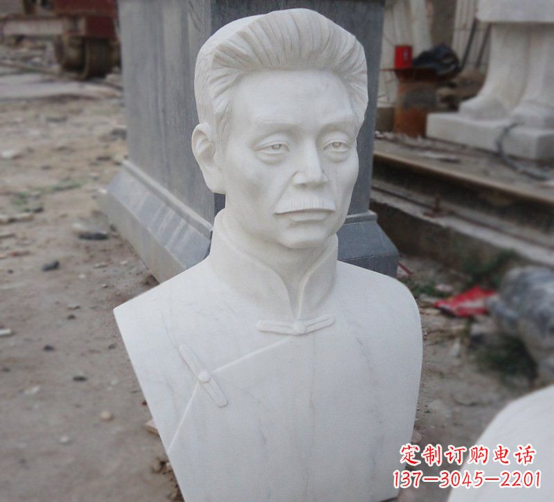 宜宾传承文化魅力·鲁迅头像精美雕塑