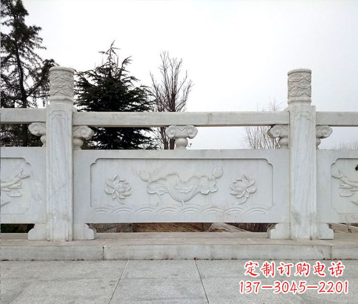 宜宾大理石景区栏板石雕_2