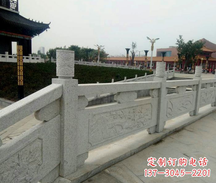 宜宾大理石景区栏板石雕_1
