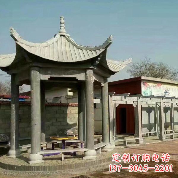 宜宾大理石凉亭庭院亭子