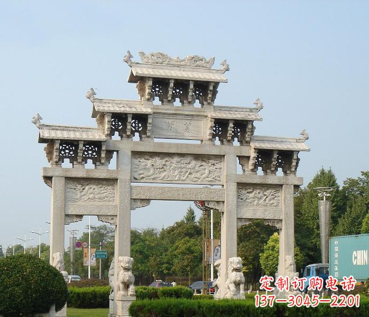 宜宾大理石牌坊雕塑——精致纯粹、卓越优雅